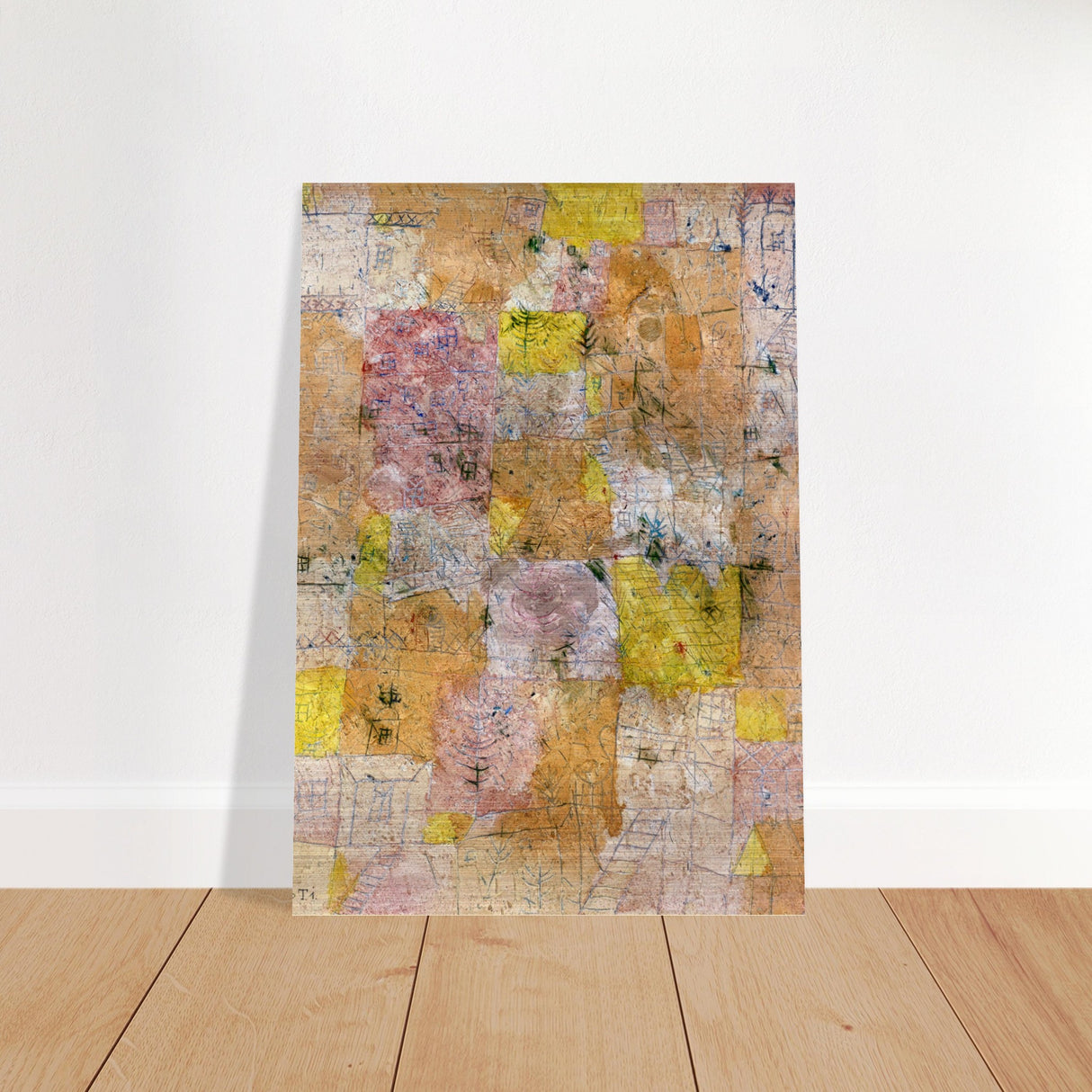 suburban idyll by paul klee