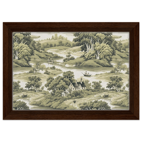 whispers of the countryside vintage scenic wall art print40x60 cm / 16x24″Canvas