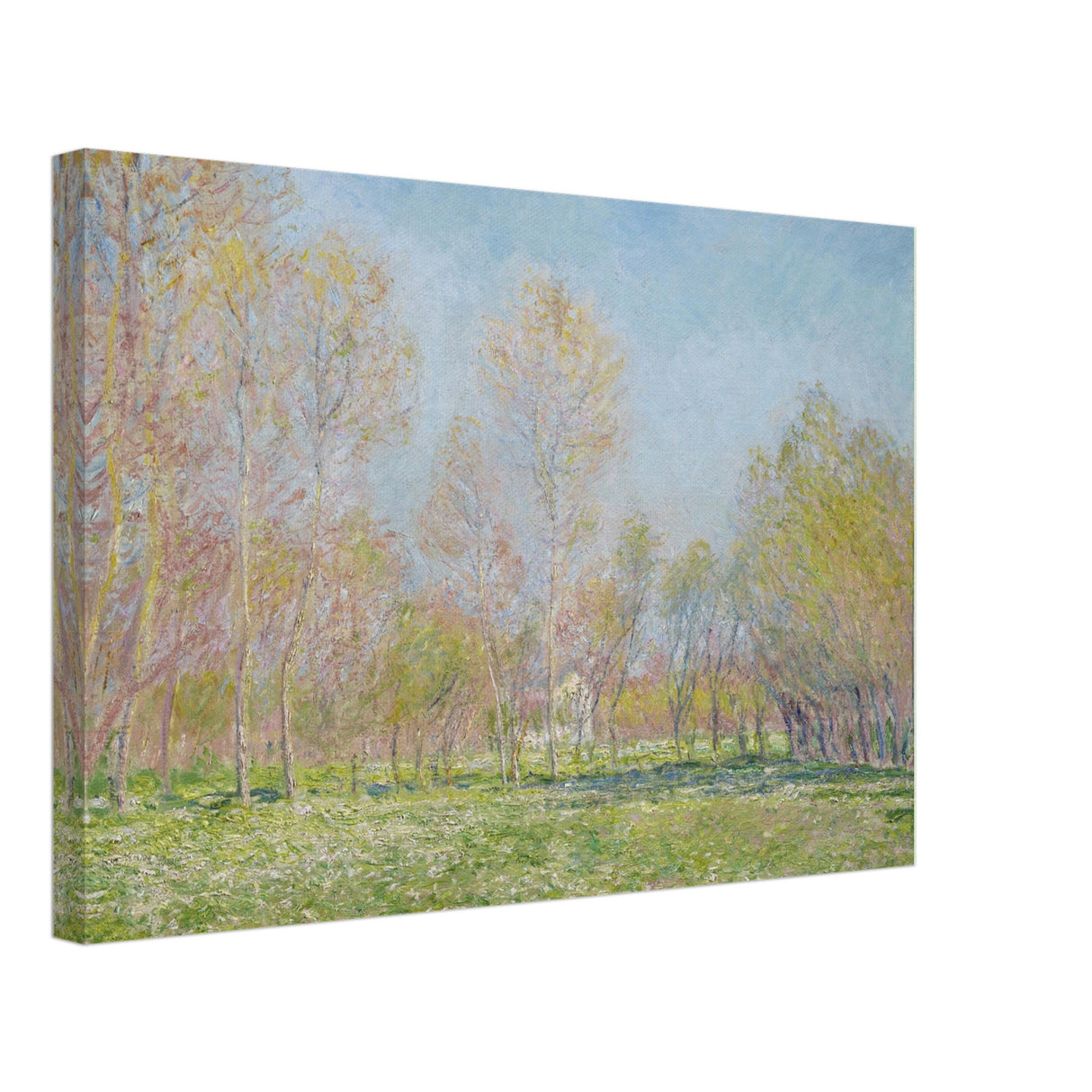 spring in giverny by claude monet