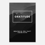  motivational wall art gratitude