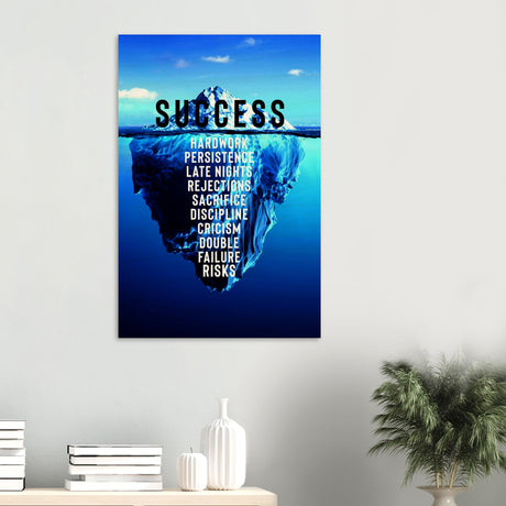 da vinci motivational wall art success 3