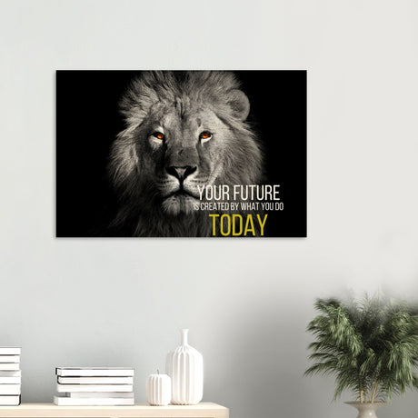 da vinci motivational wall art future