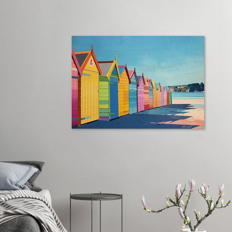  contemporary wall art print beach