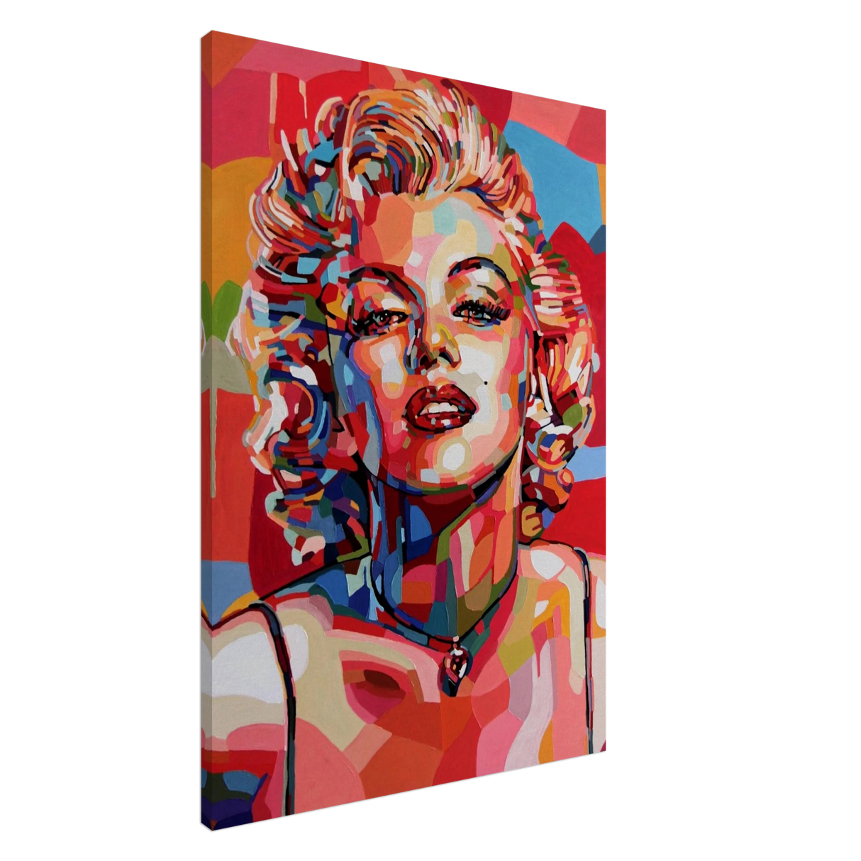 monroe mosaic wall art print30x45 cm / 12x18″Framed Canvas