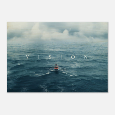  motivational wall art print vision