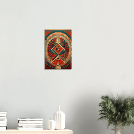 da vinci geometric modern art 1