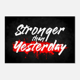 da vinci motivational wall art stronger