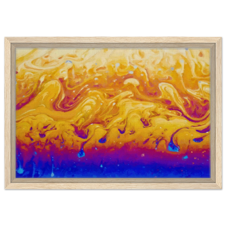 Lava Dreamscape â€“ Fluid Abstract Wall Art PrintAluminum Print70x100 cm / 28x40â€³