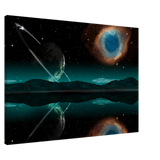 celestial reflections a portal beyond the stars wall art print20x30 cm / 8x12″Acrylic Print