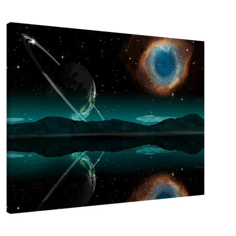 celestial reflections a portal beyond the stars wall art print20x30 cm / 8x12″Acrylic Print