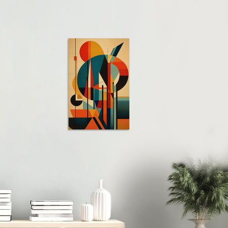 da vinci geometric modern art