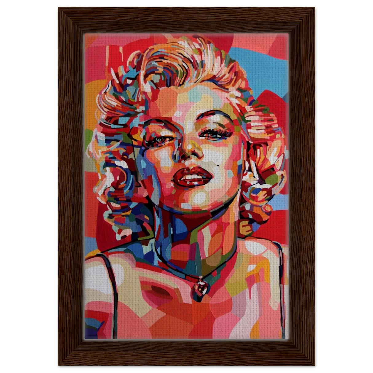 monroe mosaic wall art print60x90 cm / 24x36″Aluminum Print