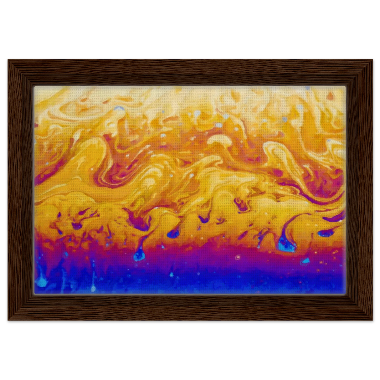 Lava Dreamscape â€“ Fluid Abstract Wall Art PrintAcrylic Print70x100 cm / 28x40â€³