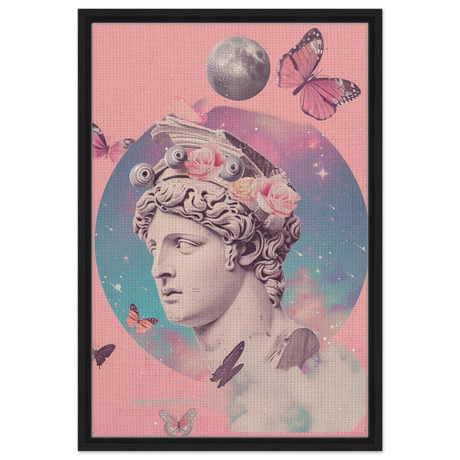 divine daydream neo classical cosmic reverie wall art print60x90 cm / 24x36″Brushed Aluminum Print