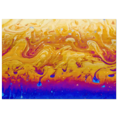 Lava Dreamscape â€“ Fluid Abstract Wall Art PrintCanvas40x60 cm / 16x24â€³