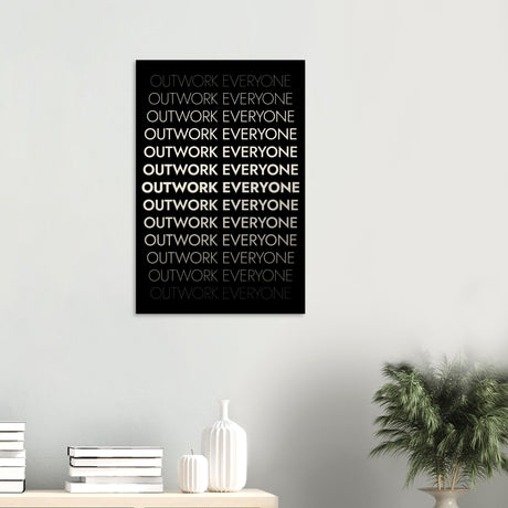 da vinci motivational wall art outwork everyone