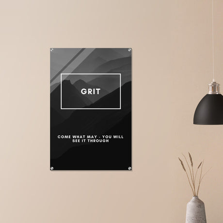  motivational wall art grit