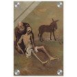 The Good Samaritan by CypriÃ¡n MajernÃ­k â€“ Expressionist Biblical Wall Art PrintAluminum Print45x60 cm / 18x24â€³