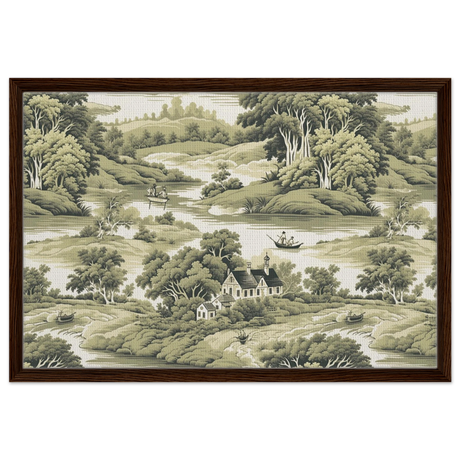 whispers of the countryside vintage scenic wall art print40x60 cm / 16x24″Fine Art Poster