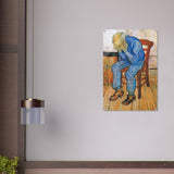 sorrowing old man by vincent van gogh