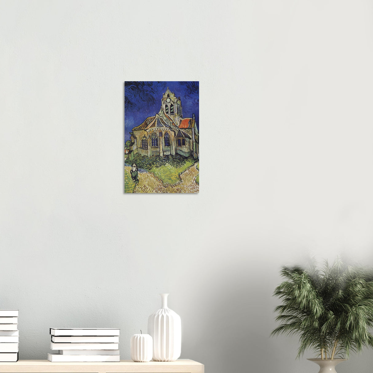 the church at auvers by vincent van gogh