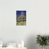 the church at auvers by vincent van gogh