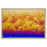Lava Dreamscape â€“ Fluid Abstract Wall Art PrintWood Prints30x45 cm / 12x18â€³