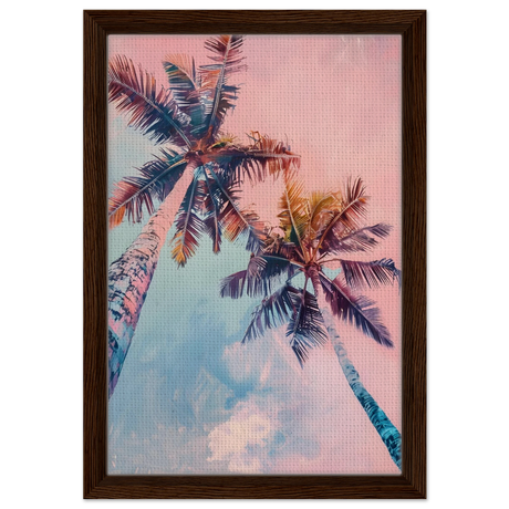 sunset palms wall art print40x60 cm / 16x24″Aluminum Print