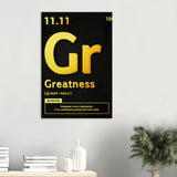 da vinci motivational wall art greatness