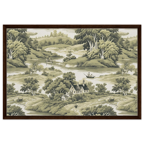 whispers of the countryside vintage scenic wall art print40x60 cm / 16x24″Aluminum Print
