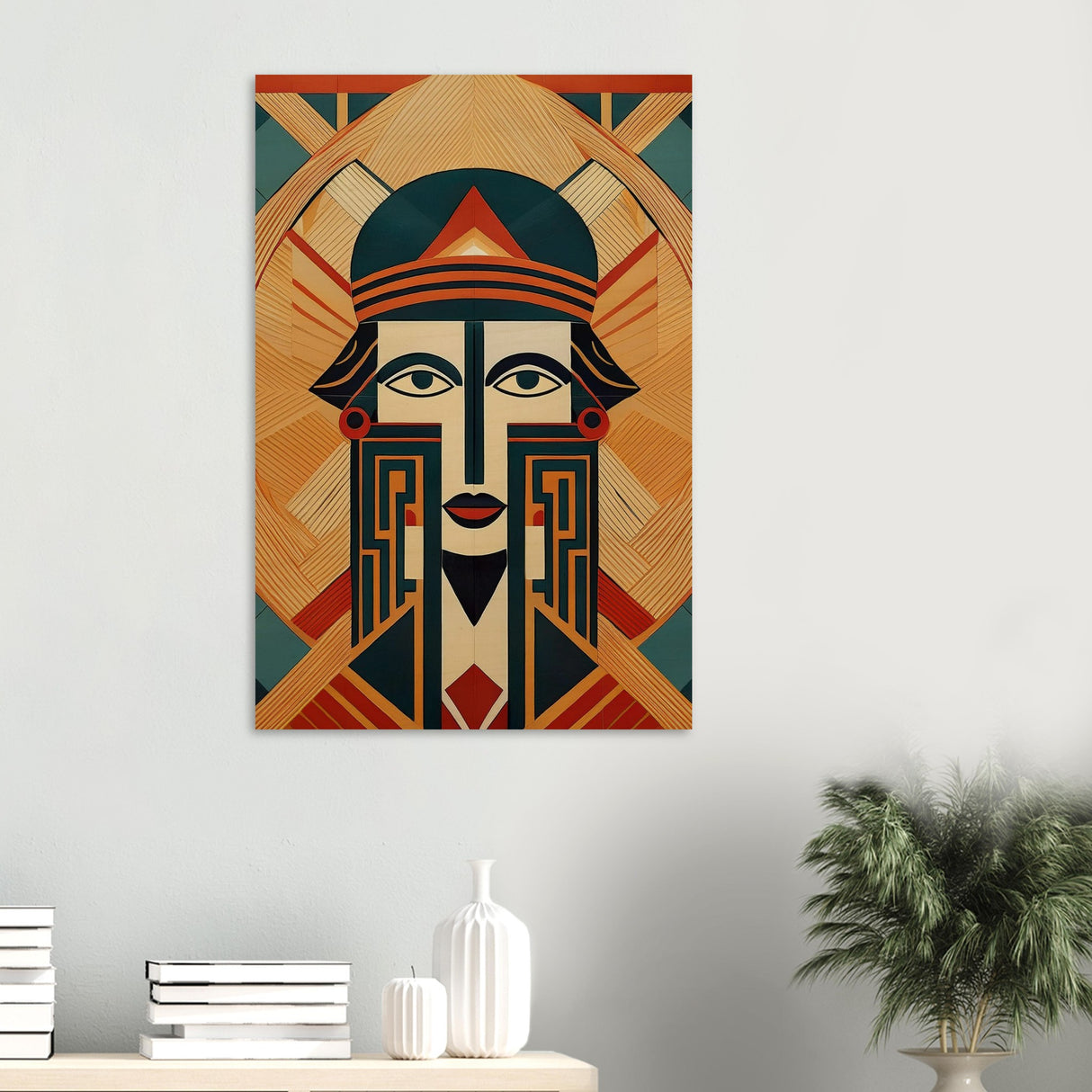 da vinci geometric modern art 4