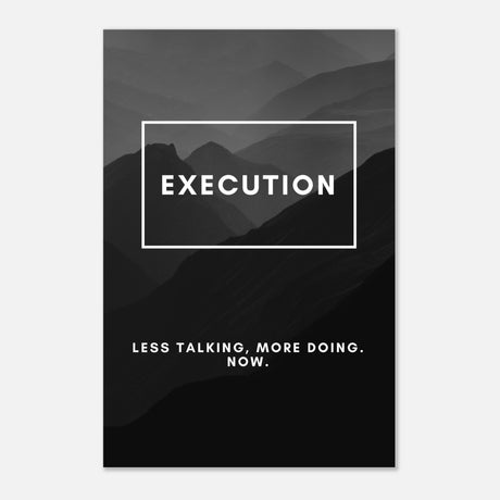 da vinci motivational wall art execution