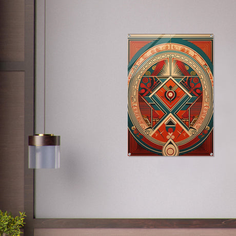 da vinci geometric modern art 1