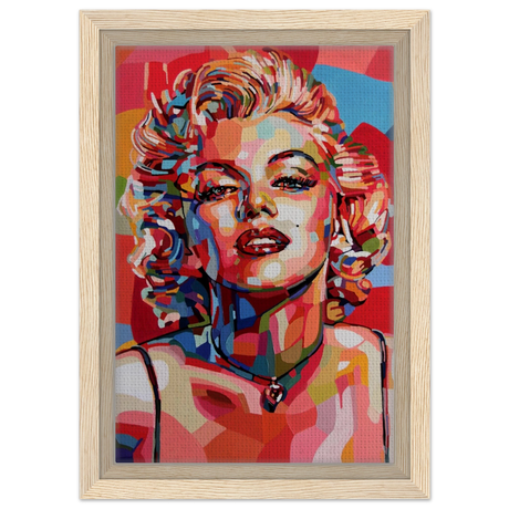 monroe mosaic wall art print30x45 cm / 12x18″Brushed Aluminum Print