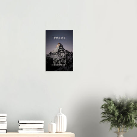 da vinci motivational wall art success