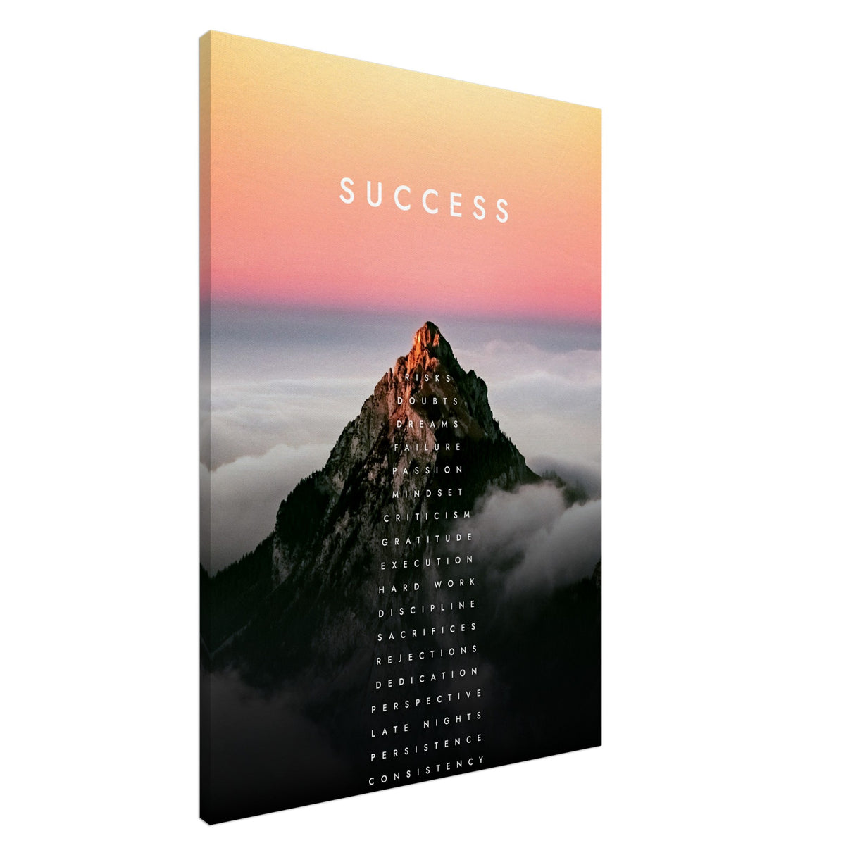  motivational wall art success 5