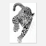  nature wall art wildlife leopard
