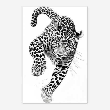  nature wall art wildlife leopard