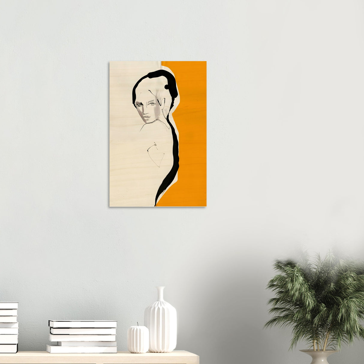 da vinci minimalist modern wall art 3