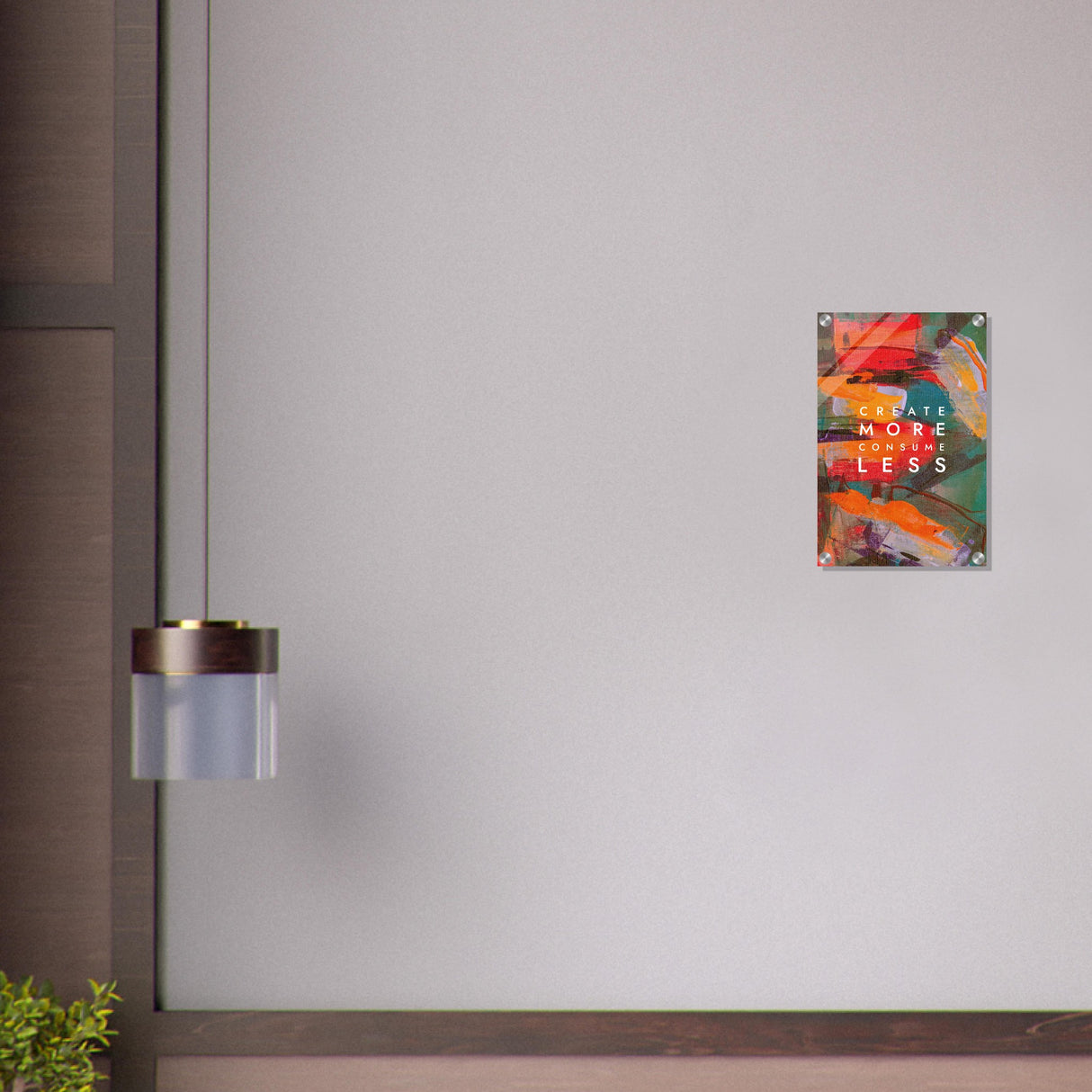 da vinci motivational wall art create more
