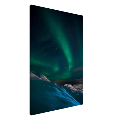 celestial veil dancing lights over arctic silence fine art photography northern lights wall art print20x30 cm / 8x12″Acrylic Print