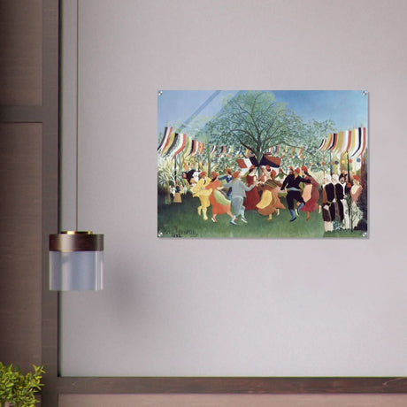 A Centennial of Independence by Henri Rousseau | Naïve Vintage art print - Acrylic Print - 70x100 cm / 28x40″ - 