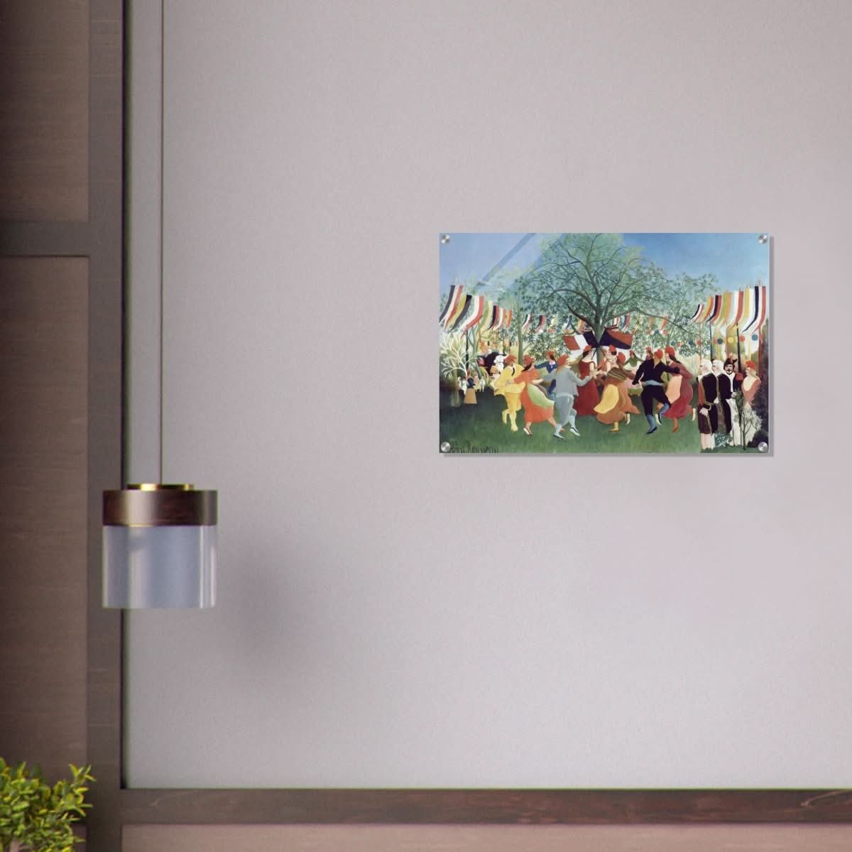 A Centennial of Independence by Henri Rousseau | Naïve Vintage art print - Acrylic Print - 50x75 cm / 20x30″ - 