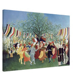 A Centennial of Independence by Henri Rousseau | Naïve Vintage art print - Canvas - 60x90 cm / 24x36″ - Slim