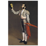 A Matador by Edouard Manet (1866–67) | Vintage wall art print - Aluminum Print - 40x60 cm / 16x24″ - 