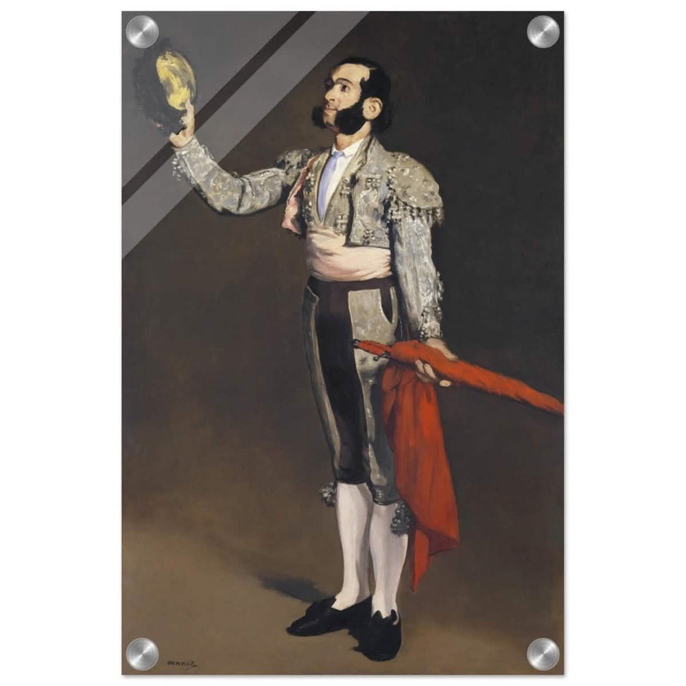 A Matador by Edouard Manet (1866–67) | Vintage wall art print - Acrylic Print - 30x45 cm / 12x18″ - 