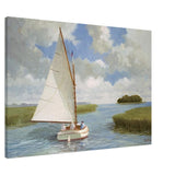 da vinci nature wall art boat
