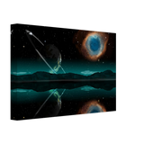 celestial reflections a portal beyond the stars wall art print50x75 cm / 20x30″Aluminum Print