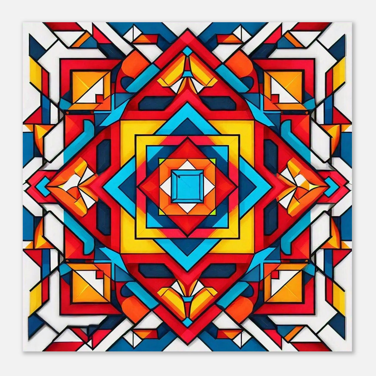 da vinci geometric modern art 9