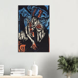 the agonies of love by ernst ludwig kirchner wall art print